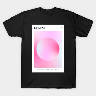 Gemini Zodiac Aura T-Shirt